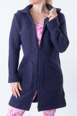 Вълнено Палтенце -3770 лила