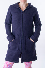 Вълнено Палтенце -3770 лила