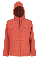 Вълнено Палтенце/Худи -8869 оранж