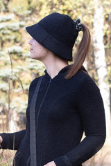 Вълнена шапка IDA - черно