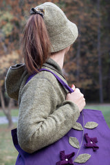 Вълнена шапка IDA - зелено