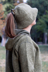 Вълнена шапка IDA - зелено