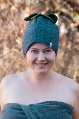 Шапка за сауна Berry - Петрол