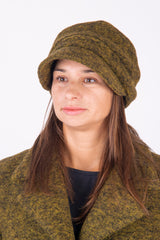 ВЪЛНЕН КАСКЕТ Нора - Зелен