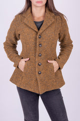 ВЪЛНЕНО САКО - Дама - Горчица