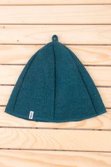 Шапка за сауна Basic- Петрол