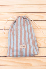 Комплект за сауна- Шапка, Постелка, Чантичка – Светло Сиво