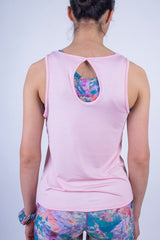 Сет Abstract Pastel - клин, бюстие, топ + Скрънчи ПОДАРЪК