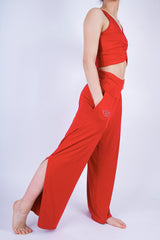 Йога шалвар NOVA – Червен оранж