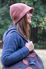 Вълнена шапка PONY - беж