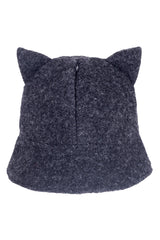 Вълнена шапка PURR - антрацит