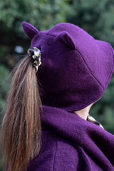 Вълнена шапка PURR - лила