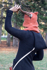 Вълнена шапка PURR - оранж