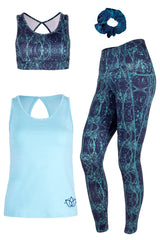 Сет Digital - клин, бюстие, топ + Скрънчи ПОДАРЪК