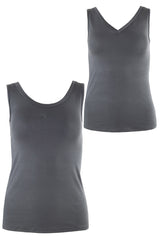 Топ с две лица - Сива перла