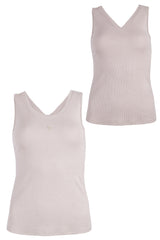 Топ с две лица - Екрю риб