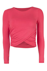 Блуза Navi Crop - Корал