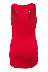 Дълъг топ с набори - Червен