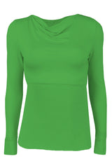 Сет Дара ЗЕЛЕН - Клин с джобове, Бюстие и Блуза с гол гръб + Раничка ПОДАРЪК