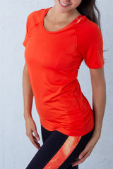 Тениска Viea - Оранжева
