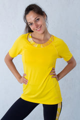Тениска Viea - Жълта