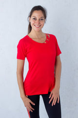 Тениска Viea - Червена