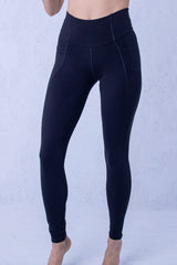 Черен ПАМУЧЕН клин с джобове