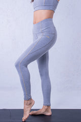 Клин с джобове Сиво и Златно