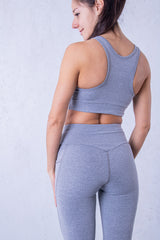 Бюстие Сиво и Златно