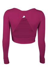 Блуза Dara, с гол гръб