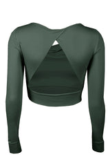 Блуза Dara, с гол гръб