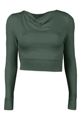 Блуза Dara, с гол гръб