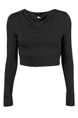 Блуза Dara, с гол гръб