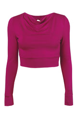 Блуза Dara, с гол гръб