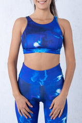 Бюстие Chakra Bra - ИНДИГО