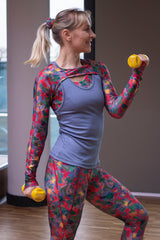 Потник от риб - Сиво син