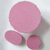 ШАПКИ ЗА КУПИ - 3 бр. Червени Раенца