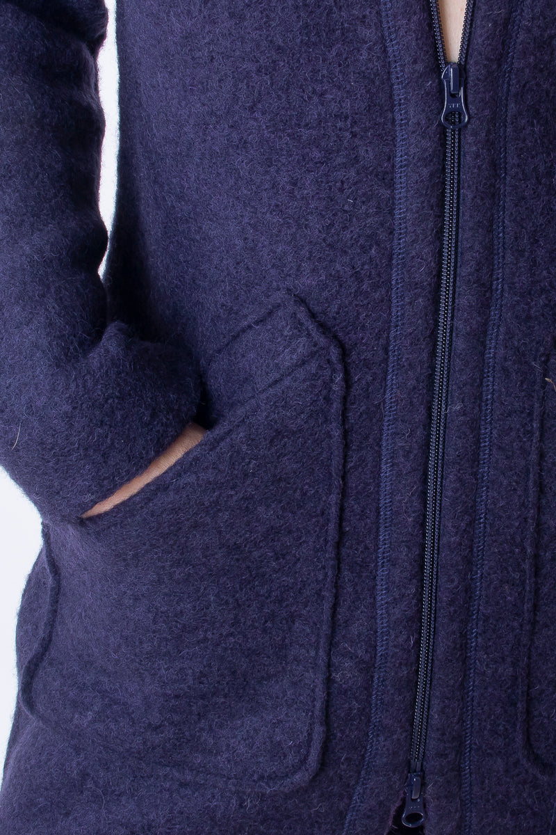 Вълнено Палтенце -3770 лила