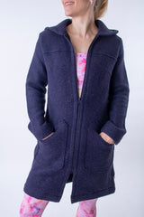 Вълнено Палтенце -3770 лила