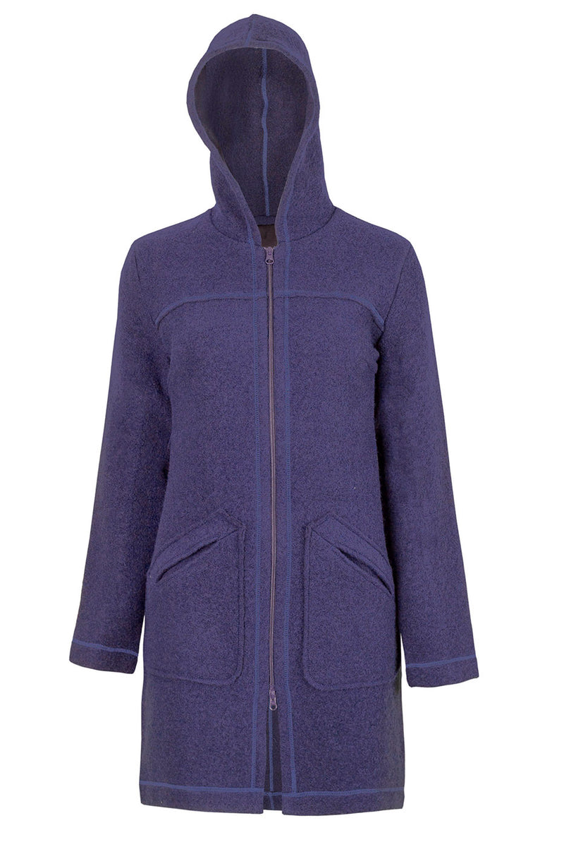Вълнено Палтенце -3770 лила