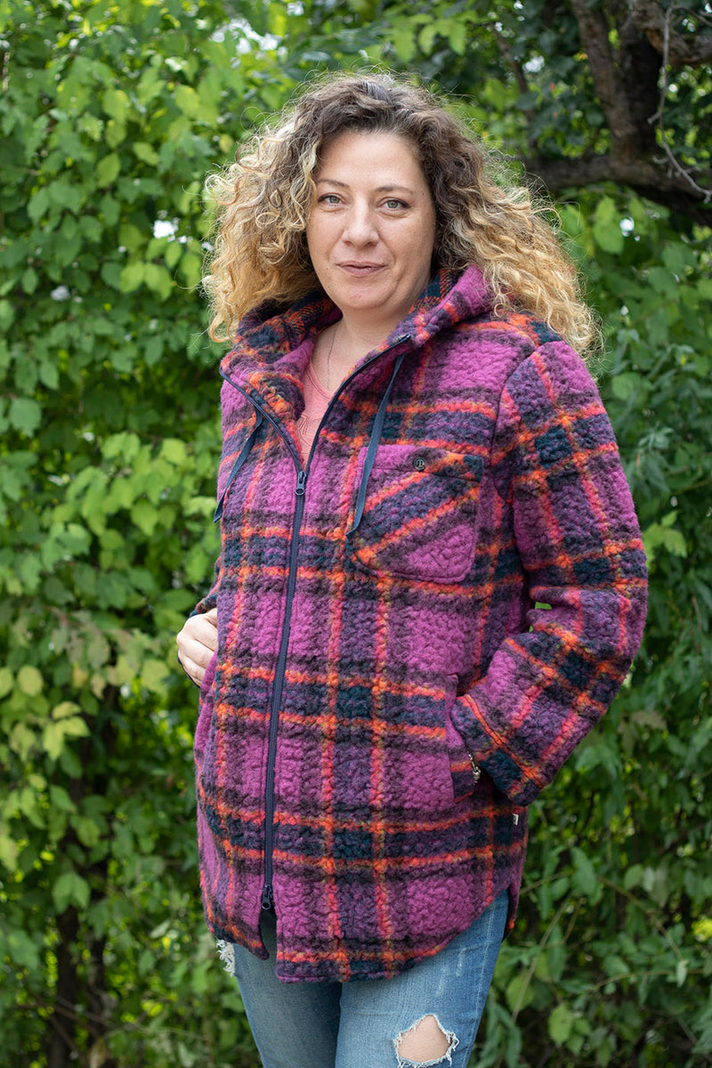 Вълнено Худи КАРЕ oversize