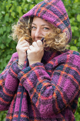 Вълнено Худи КАРЕ oversize