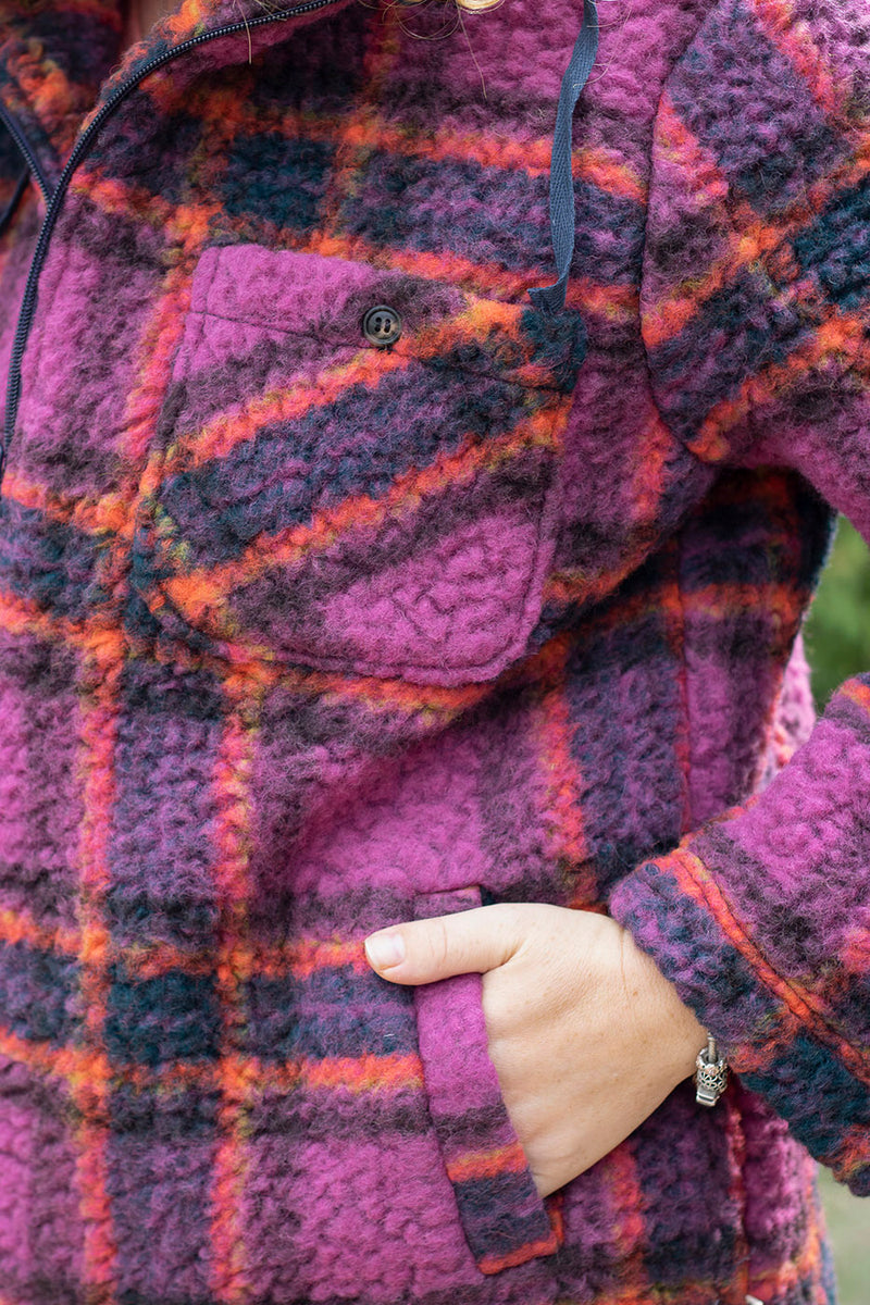 Вълнено Худи КАРЕ oversize