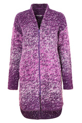 Вълнена жилетка - 8866 лила