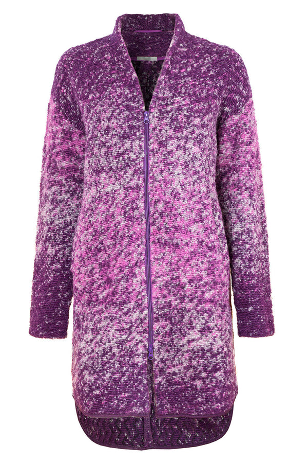 Вълнена жилетка - 8866 лила