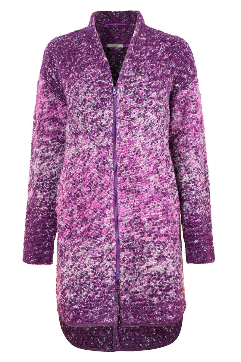 Вълнена жилетка - 8866 лила