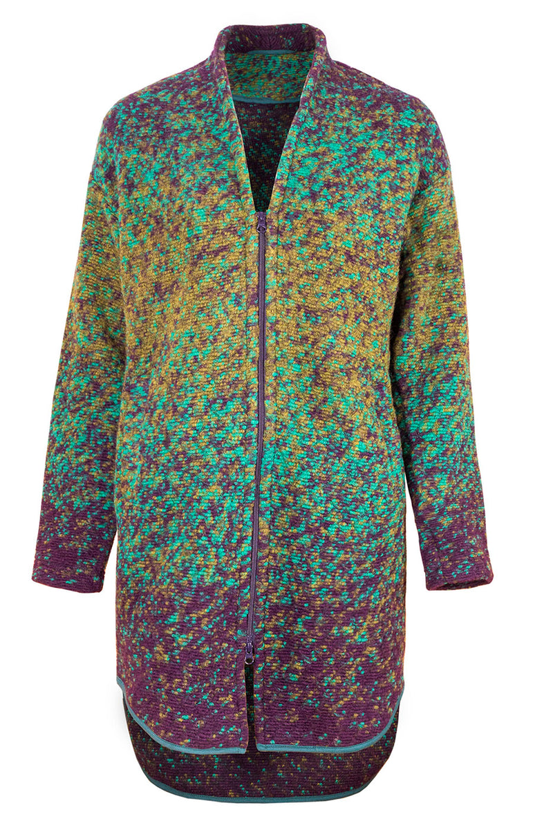 Вълнена жилетка - 8866 зелено