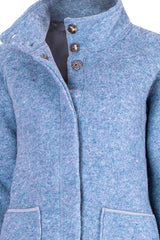 Вълнено Палтенце -8873 небесно