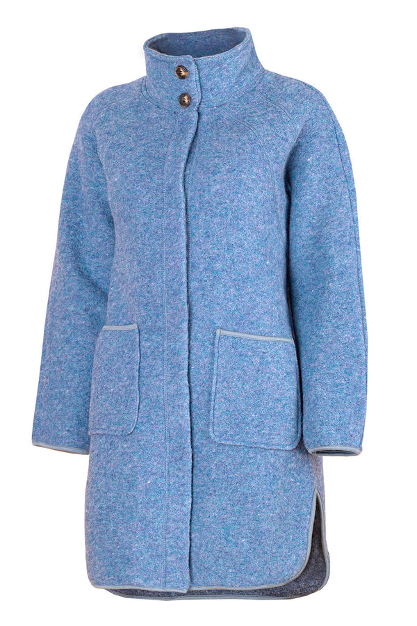 Вълнено Палтенце -8873 небесно