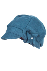 Вълнена шапка DESS - петрол